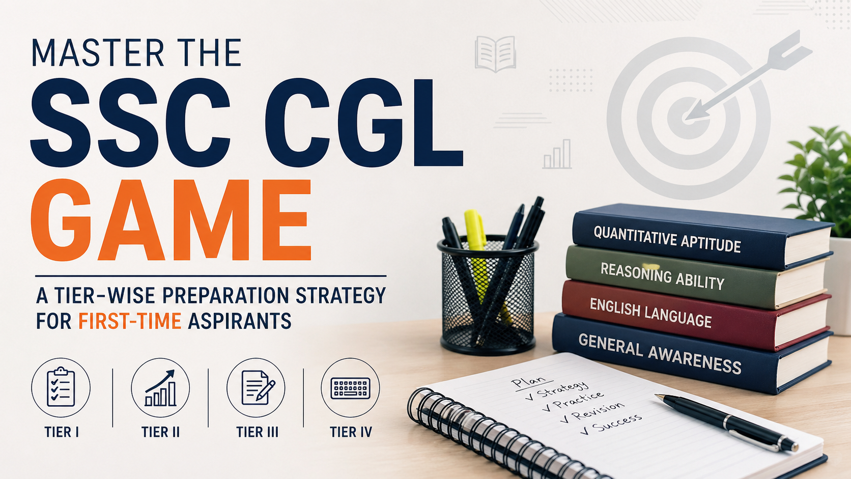 Master the SSC CGL Exam: A Tier-Wise Preparation Strategy for First-Time Aspirants